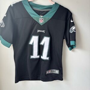 Philadelphia Eagles Black and Green Jersey